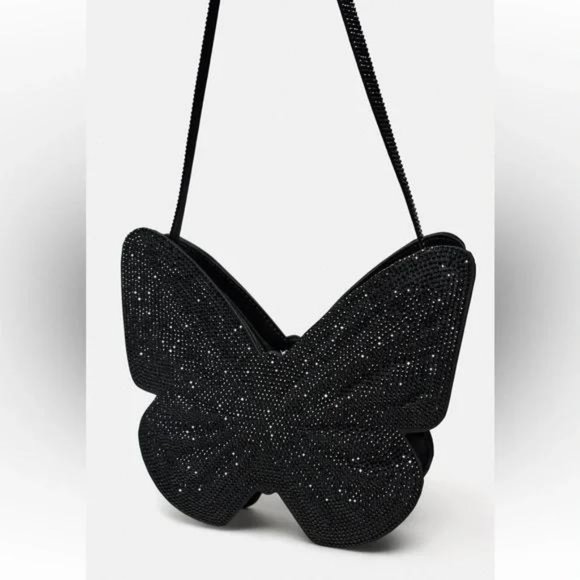 ZARA BUTTERFLY SHOULDER BAG - Picture 4 of 5